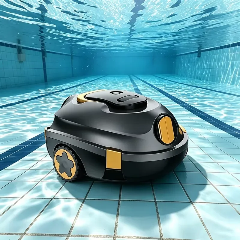 Commercial Remote Control Robot Pool Cleaner Rechargeable Automatic Intelligent Suction Eco Friendly Swimming Pool Cleaning