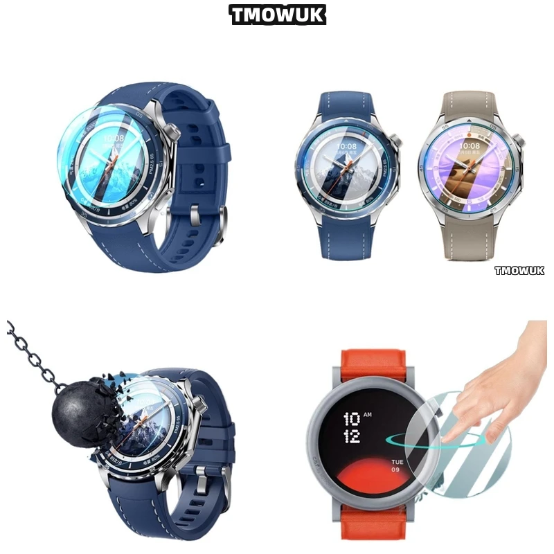 

For OPPO Watch X2 For CMF Watch Pro 2 Tempered Glass Screen Protector Ultra - Thin HD 9H Hardness Anti - Scratch