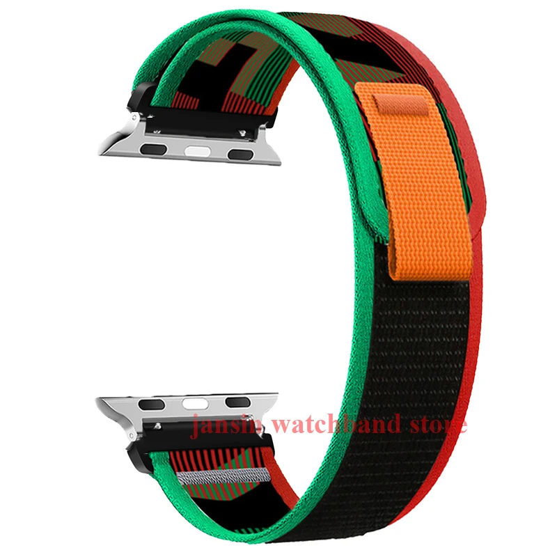 Alpine Nylon-Schlaufenarmband für Apple Watch Band Serie 12 11 10 9 8 SE 3 46mm 45mm 42mm 40mm 44mm 41mm für iWatch Ultra 4 3 2 49mm – Detail 2