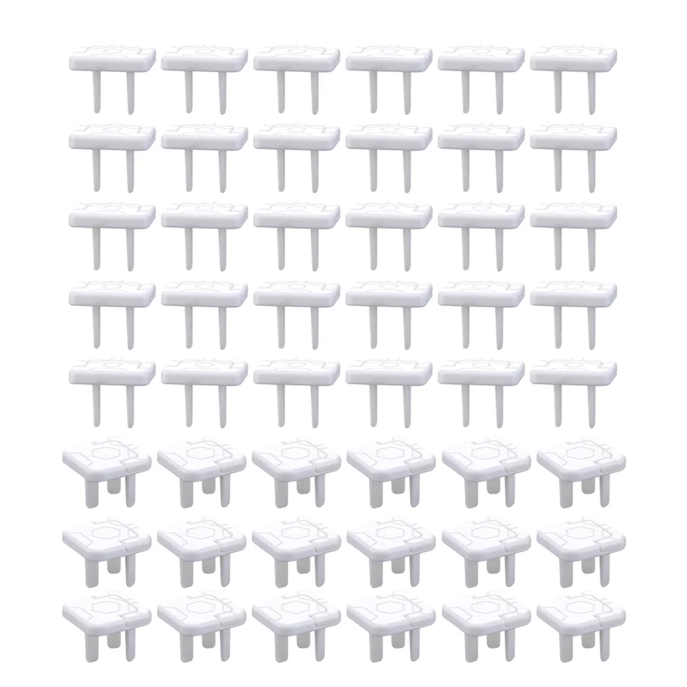 

50 шт. чехлы, прочный домашний чехол, пластиковый чехол для розетки, безопасный, надежный, защита от детей, домашняя электрическая розетка, вилка стандарта США