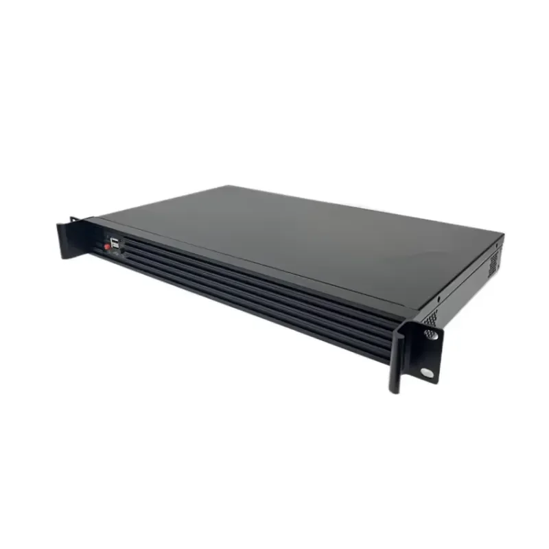 for 1U Rackmount Industrial Server Case 250L Support  Mainboard with Two 4cm Fans
