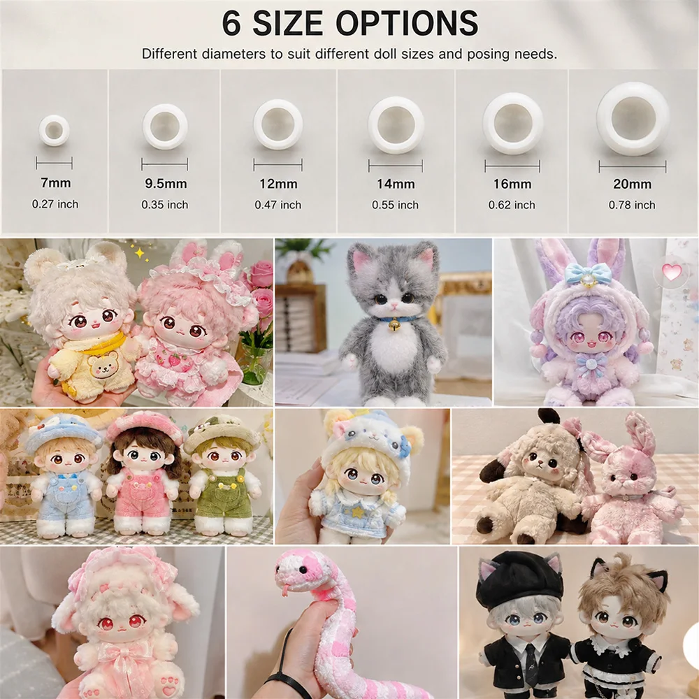 Animal Plush Toy Plastic Silent Skeleton Humanoid Doll Resin Bone Part Combination Display Multi-Joint Accessories image 3