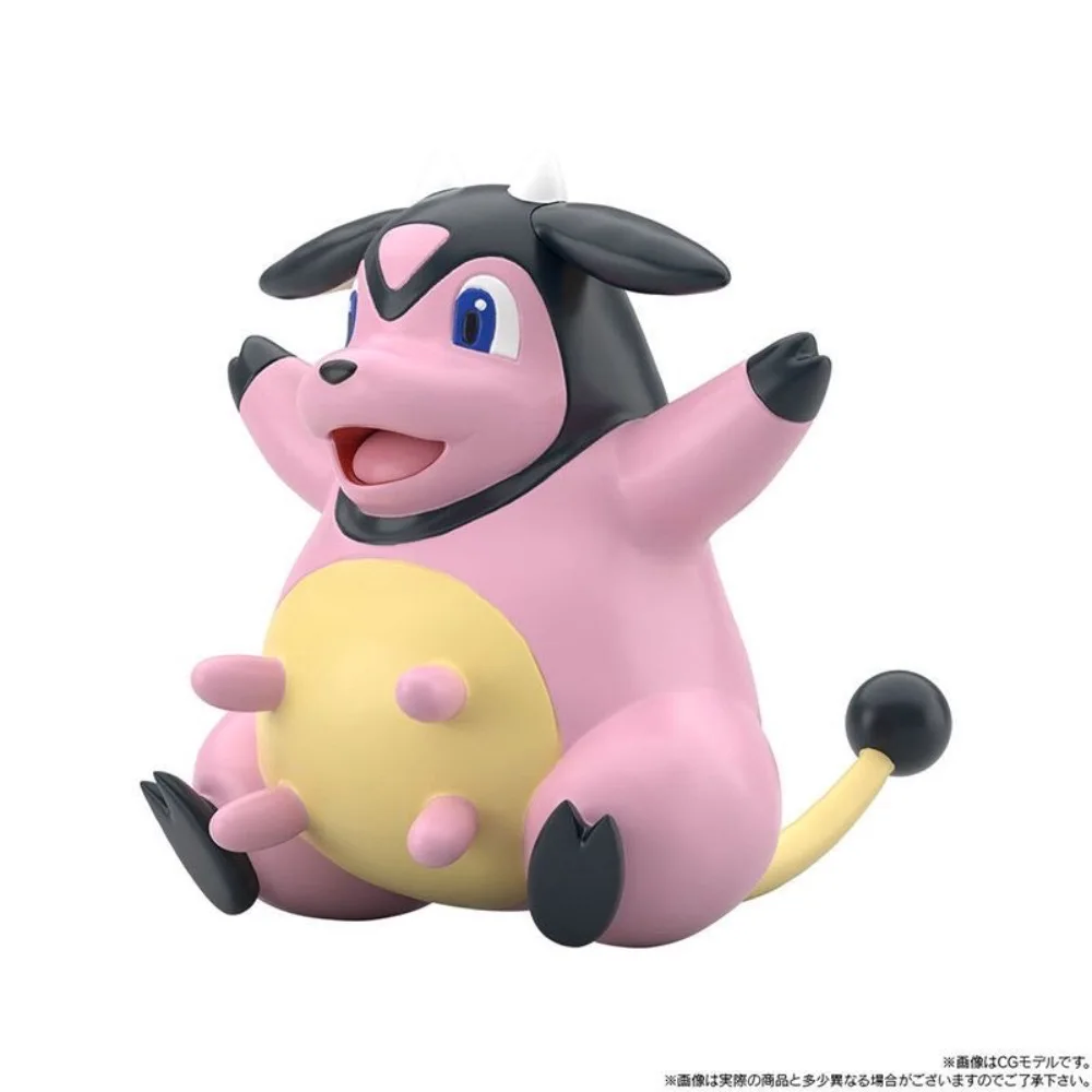 Bandai escala original mundo pokemon johto região whitney miltank anime figuras brinquedos para crianças presente modelo colecionável ornamentos