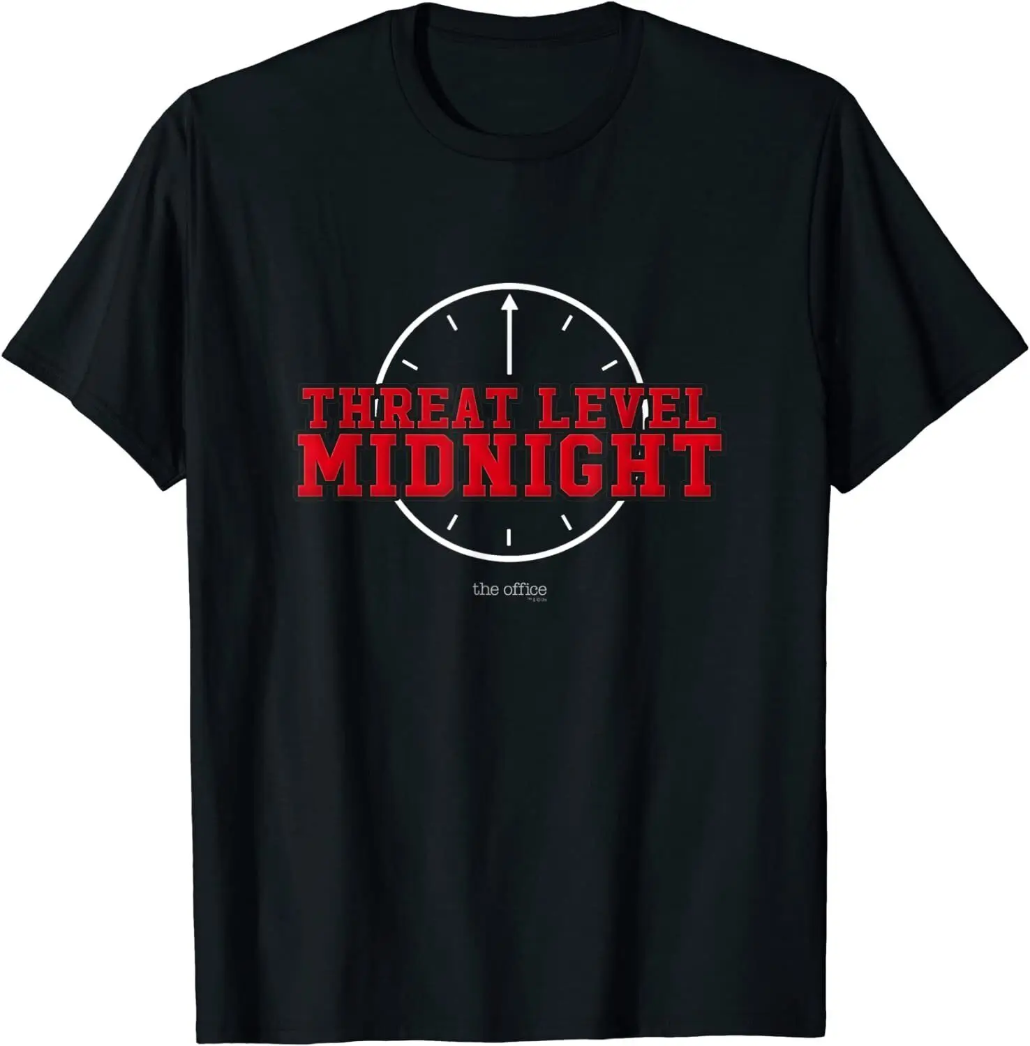 NEW Limited Funny The Office Threat Level Midnight Mic T shirt USA S XXL