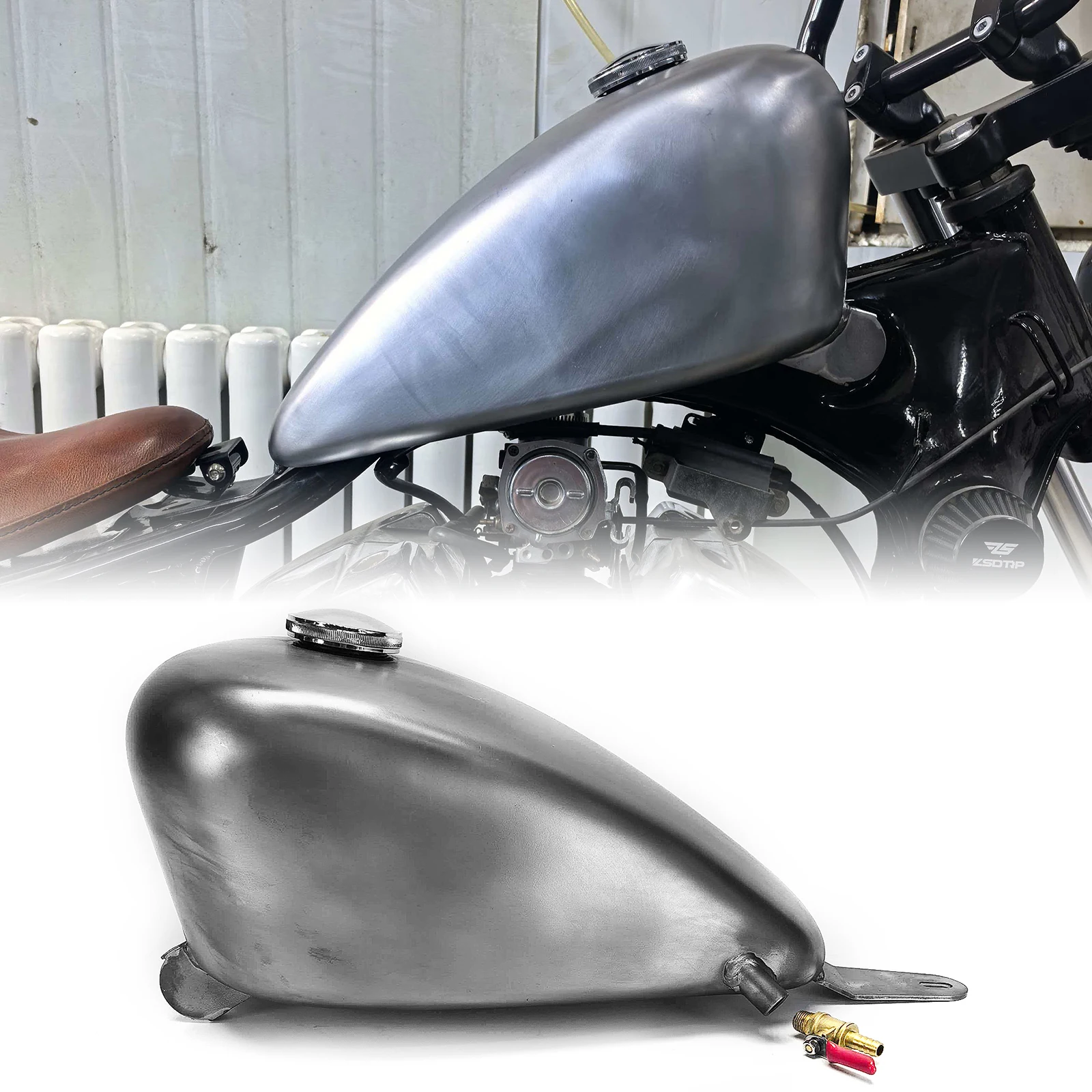 6L Motorcycle Petrol Gas Fuel Tank For Yamaha XV250