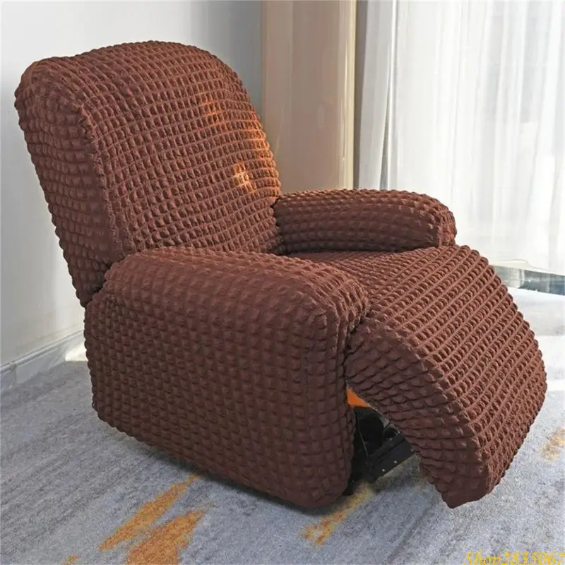 Bubble Tub Elastic Recliners Chair Cover Recliners Sofa Slipcover Couch Cover Armchair Slipcovers for Living Room Home 831F