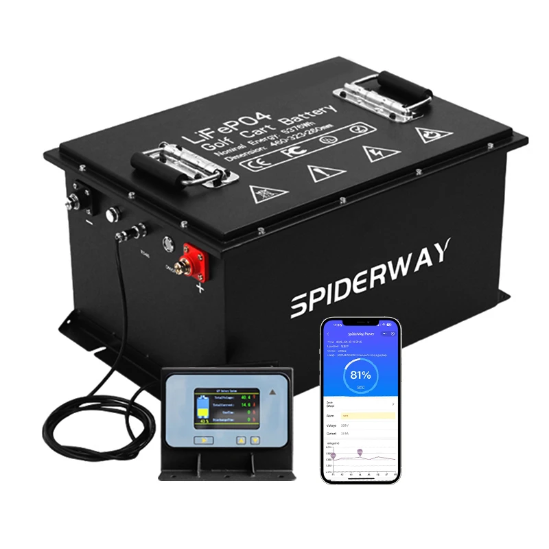 48V 150Ah Lithium Battery For Genie GS3369 GS4047 GS4069 GS3268 Scissor Lift Built-in Smart 200A BMS 25A Charger