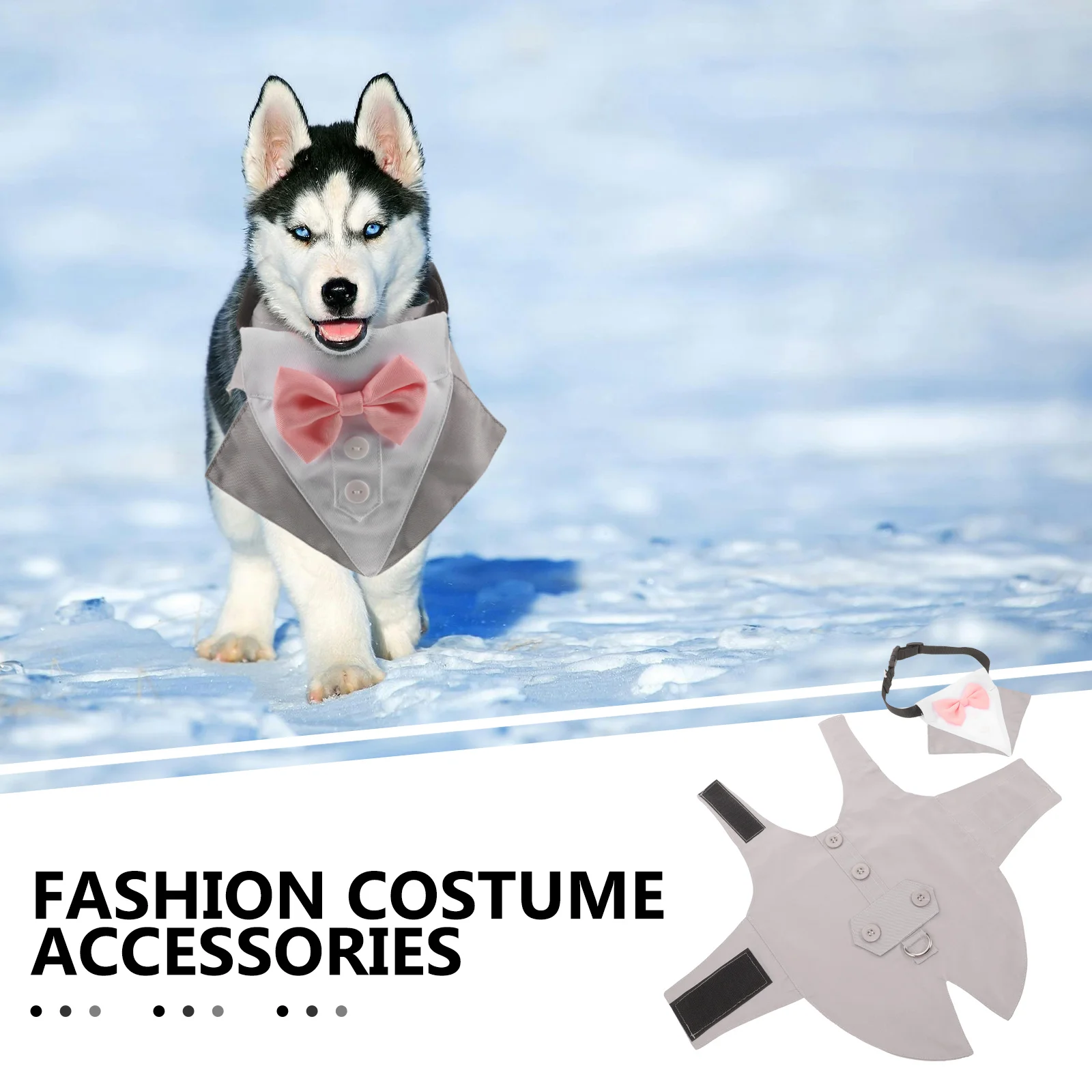 

Dog Tuxedo Suit Pet Wedding Accessories Costume Gentleman Cosplay Small Clothes