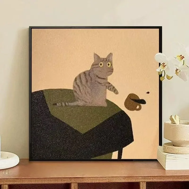 

A6224 Two Puppies Painting