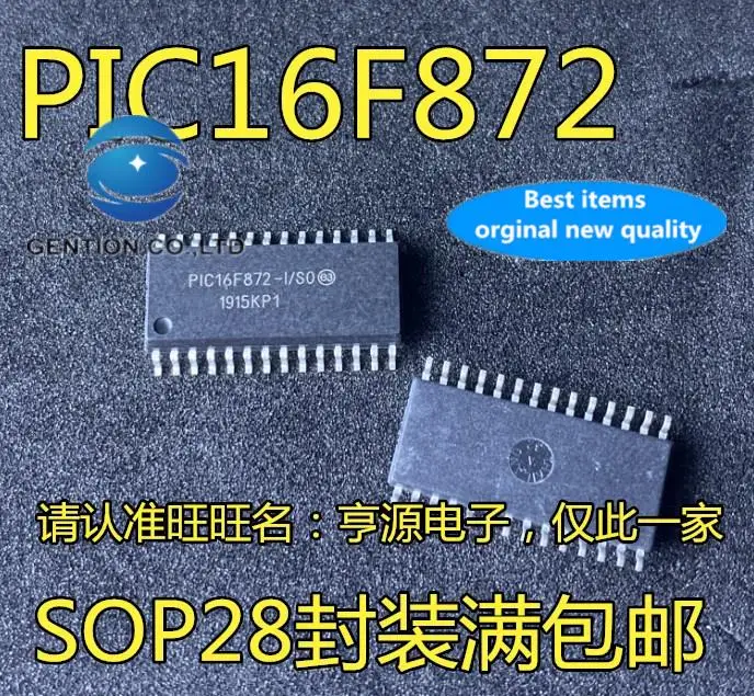 10 pz 100% originale nuovo in magazzino PIC16F872-I/SO SOP28 PIC16F872 chip microcontrollore