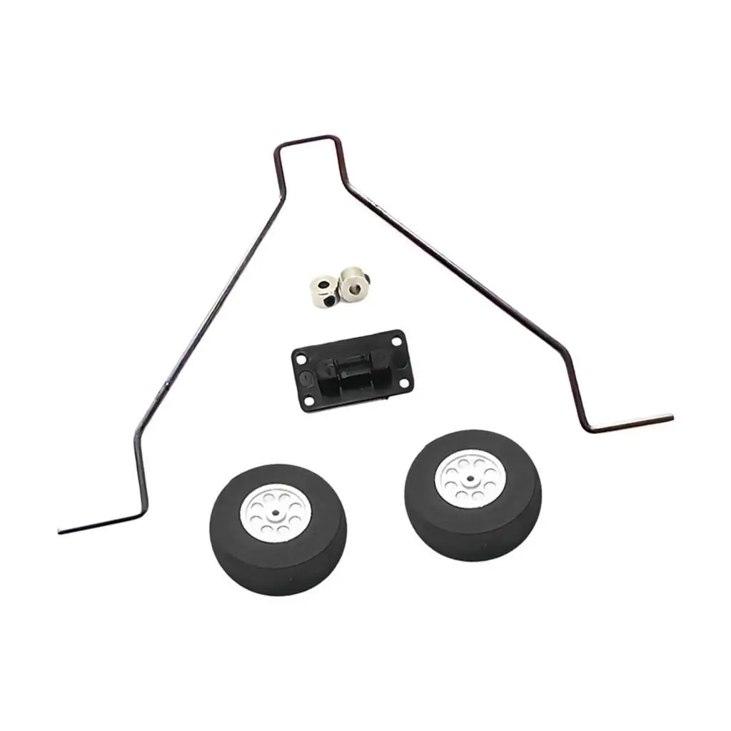 Ensemble de train d'atterrissage pour avion RC, roues d'avion télécommandées, remplacements directs