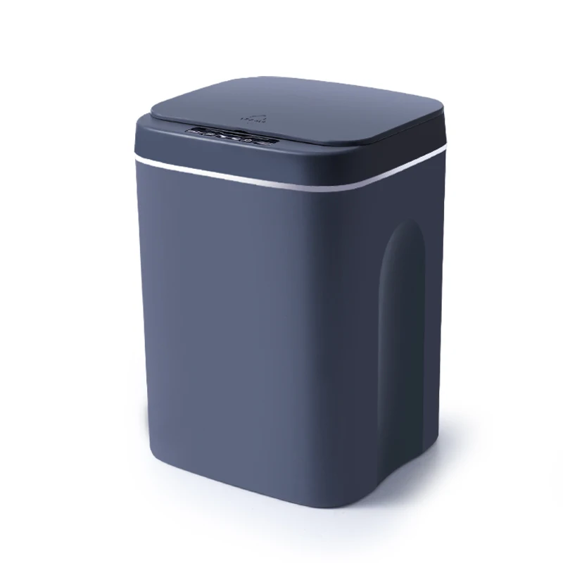 

Smart electronic automatic trash can with lid, contactless, suitable for kitchens, homes, offices and bedrooms