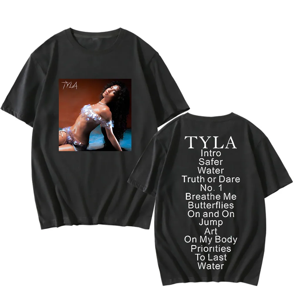 Tyla T-shirt One Call Graphic Printing Hip Hop Cotton Tee-shirt Funko Pop Gothic High Quality Tshirt Ropa Mujer Vintage Clothes