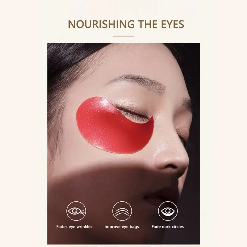 30 Pairs Collagen Eyes Mask Patches Anti-Aging Moisturizing Dark Circles Dryness Beauty Health Skin Care Lifting Firming