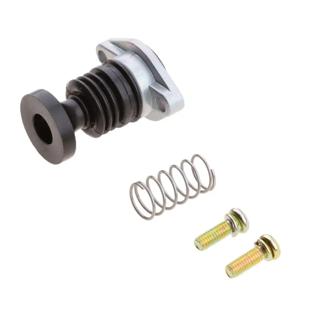 

Iron Carburetor Primer Pump Replacement Kit with Screws and Spring for Honda ATV TRX500 TRX650 Carb Fix