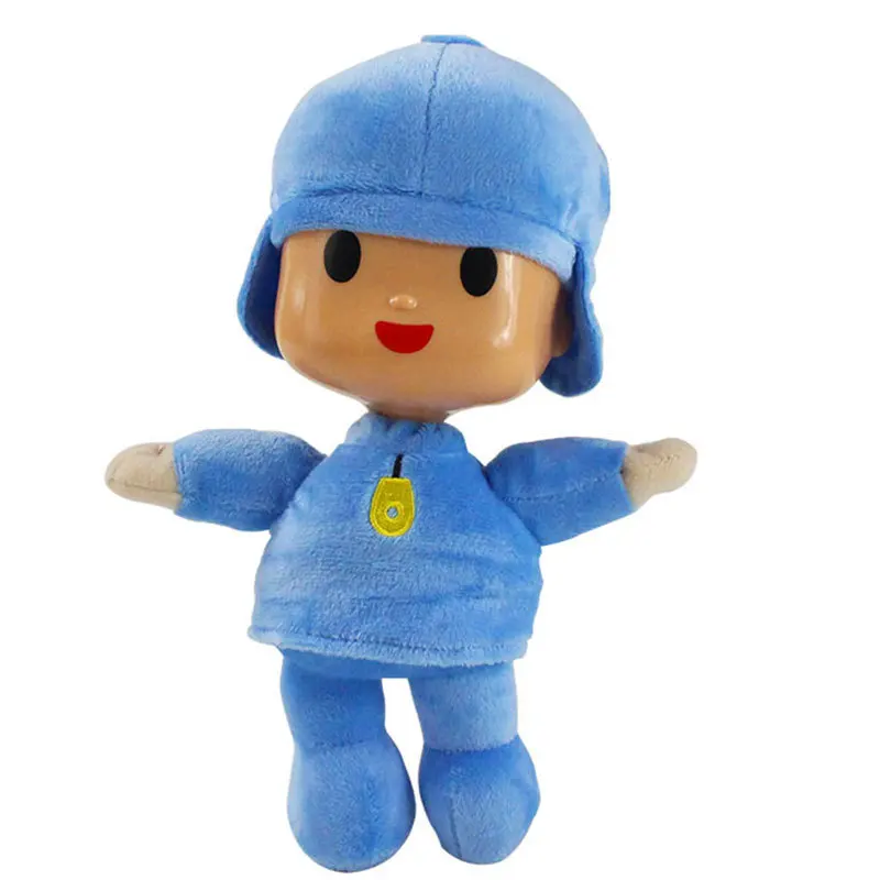 Cartoon POCOYO/Elly Plush Toy Cute Bedroom Sofa Pillow Decoration Doll Children's Sleeping Companion Doll Pink Elephant Gift