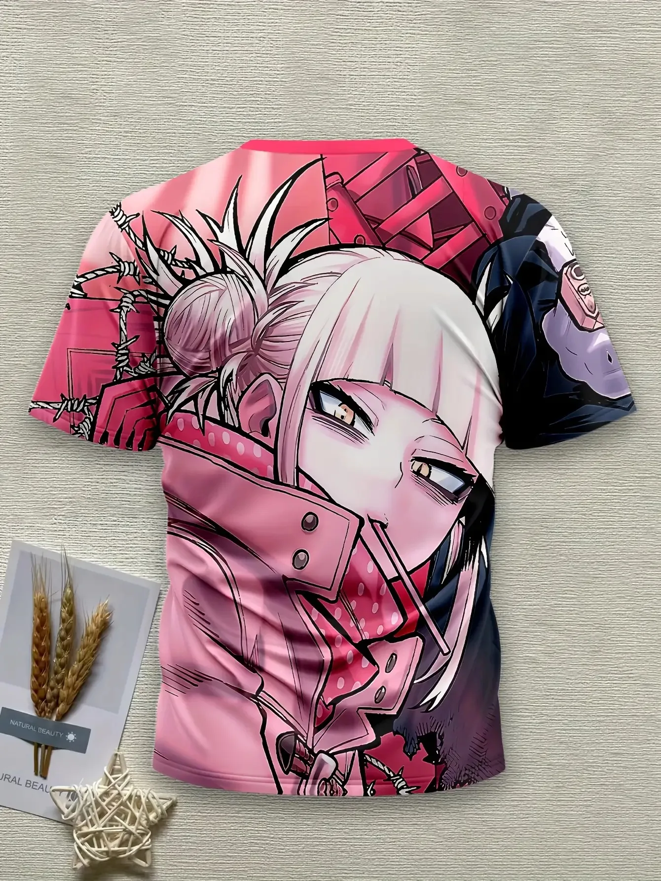 تي شيرت رجالي مطبوع ثلاثي الأبعاد بنمط الرسوم المتحركة ملابس غير رسمية هدية مثالية لمحبي الرسوم المتحركة وعشاق الرسوم المتحركة اليابانية، ملابس الرسوم المتحركة #4