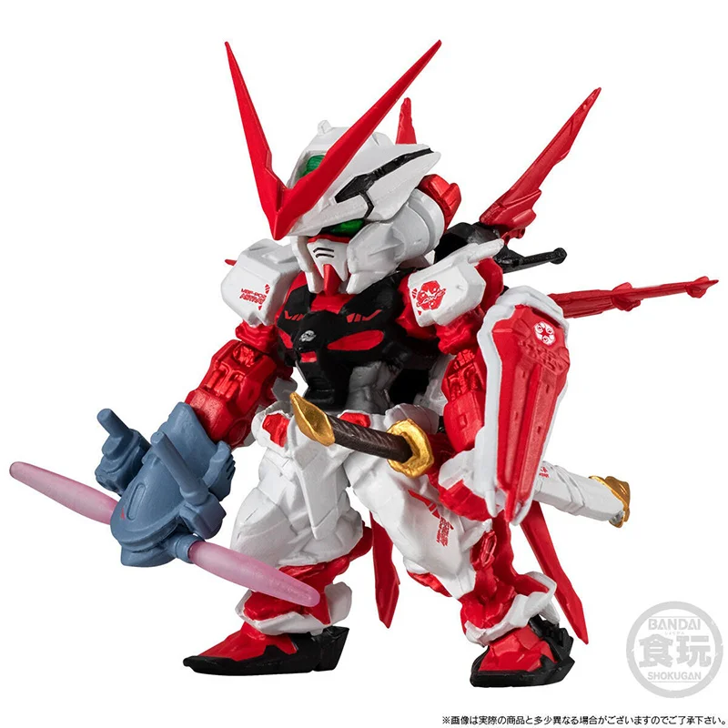 Bandai PB Candy Toy FW Gundam Converge Core Astray Red & Blue Set 6Cm Original Anime Figure Model Toy Birthday Gift Collection