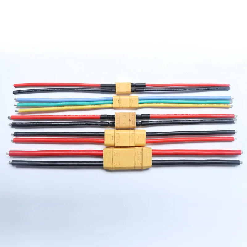 Bateria de lítio masculina e fêmea da tomada, cabo bonde do poder do teste do ajuste, UL3135, XT30, XT60, XT90