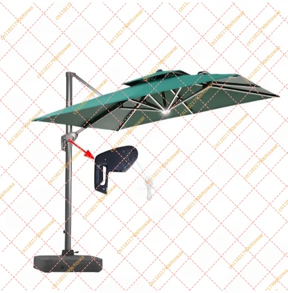 Outdoor Patio Umbrella Handle & Crank, Replacement Parts for Roman Parasol