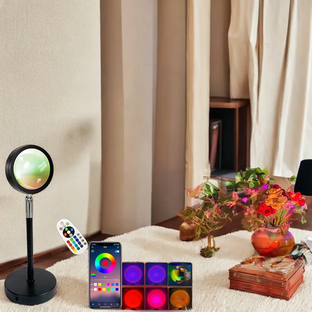 Transform your trendy space with this luxurious and innovative rainbow projector, perfect for setting the mood. Enhance your env