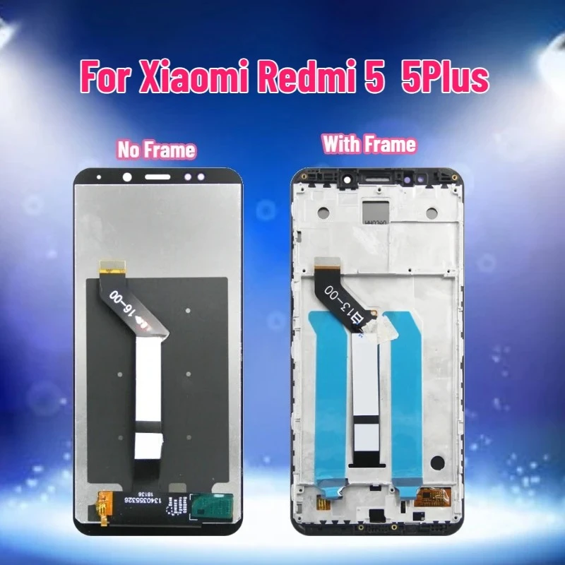 

5,99-дюймовый TFT-экран для Xiaomi Redmi 5, сенсорный ЖК-дисплей, для Redmi 5 Plus MEG7, MEI7, замена ЖК-дисплея, с рамкой