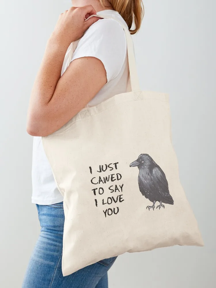 Raven - Animal series Tote Bag bags woman 2025 Canvas canvas shopping bag sacs de shopping