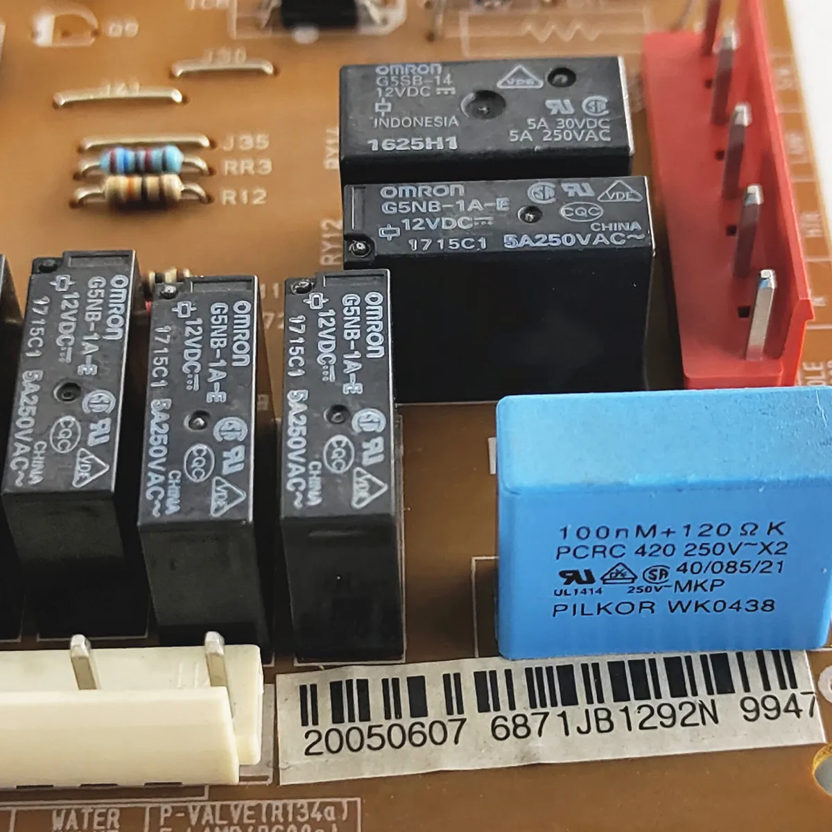 Per la scheda del computer della scheda madre del frigorifero LG 6871JB1292N parte del frigorifero