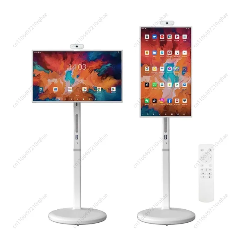 

New 32 Inch Floor Standing Intelligent Touch Screen System/mobile TV/home/8+128GB/AI Voice Remote Control