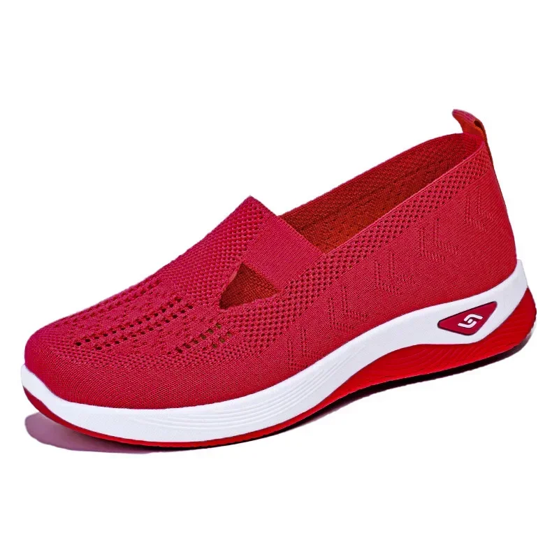 ​ Buty damskie Lato 2025 Casualowe trampki Oddychające buty do chodzenia Lekkie płaskie buty sportowe na zewnątrz Darmowa wysyłka ​