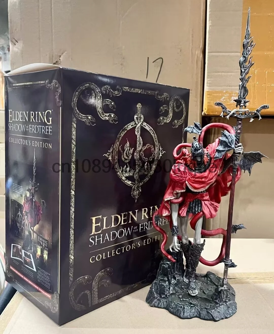 Fall From Grace Elden Ring Shadow of The Erdtree Collector's Edition Action Figure Model Toys Christmas Gift Room Ornament