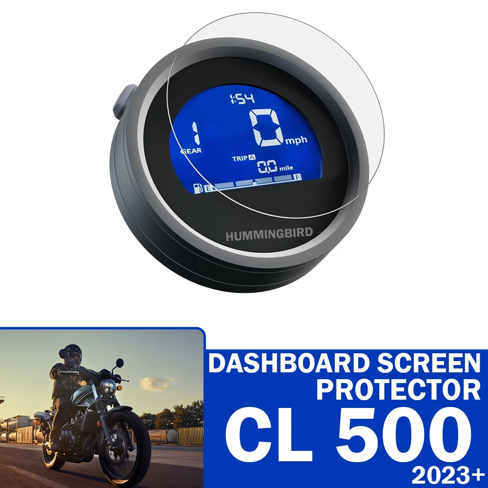 For Honda CL500 Dashboard Screen Protector Film - High-Quality TFT LCD Instrument Screen Protector - CL 500 2023+ Accessories