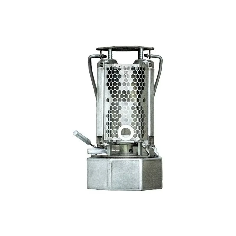 C81 304 Stainless Steel Stove Panoramic 6X9Cm Fire View Brass Vintage Oil Heater for Outdoor Camping Heating Stove