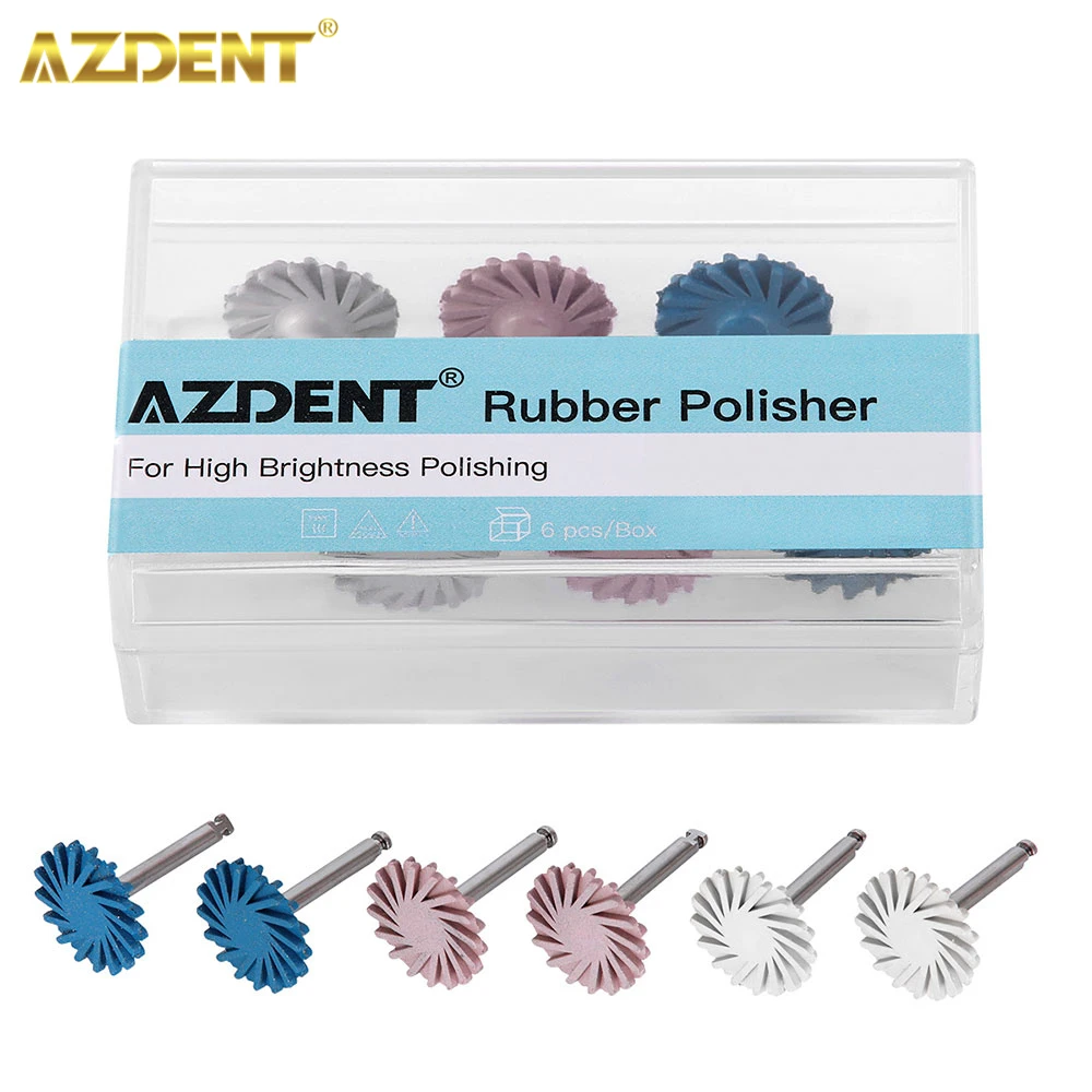 

AZDENT Dental Composite Polishing Diamond System HP/RA Disc 14mm Wheel Rubber Polisher Coarse Medium Fine Rotary Grinding Tool