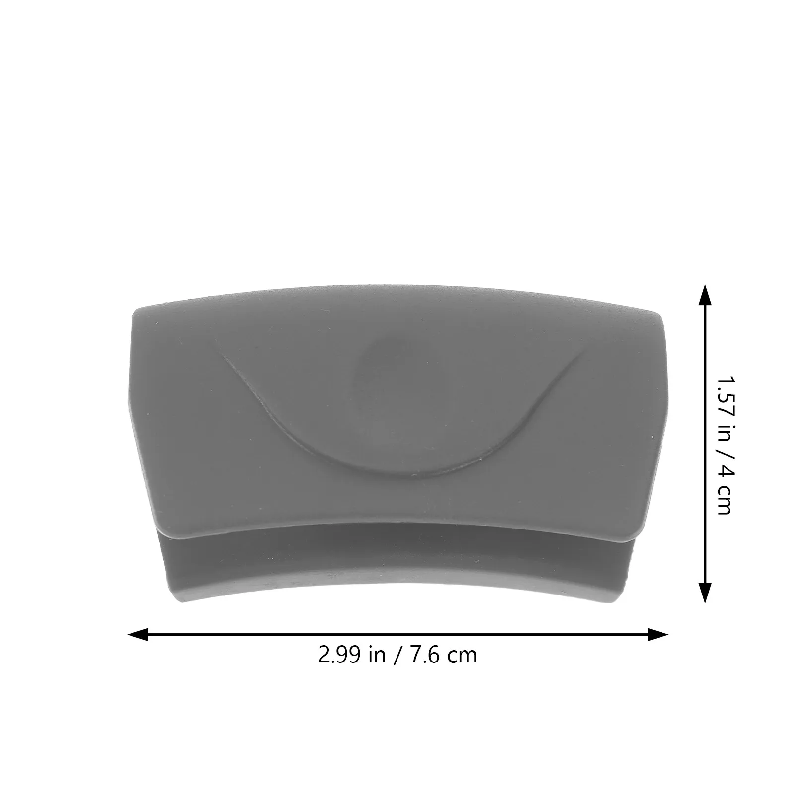 1Pair Silicone Pot Handle Cover High Temp Resistant Anti-Burn Non-Slip Pan Handle Holder for Wok Saucepan Skillet Cookware