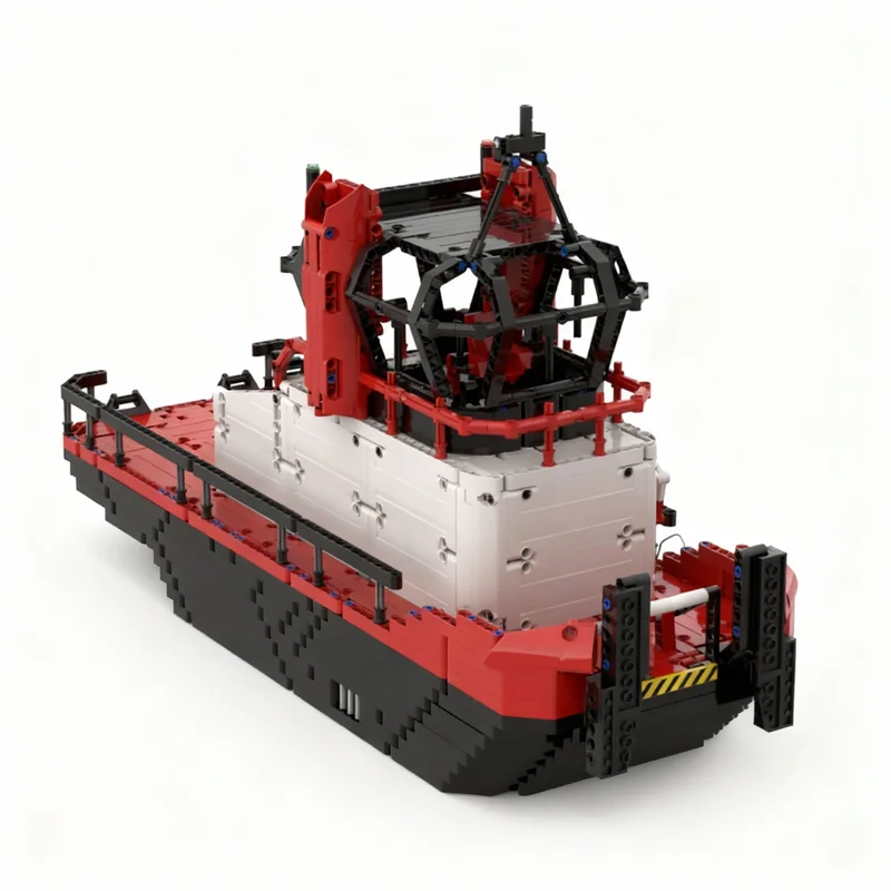 1348pcs MOC Harbour Tug FLL 