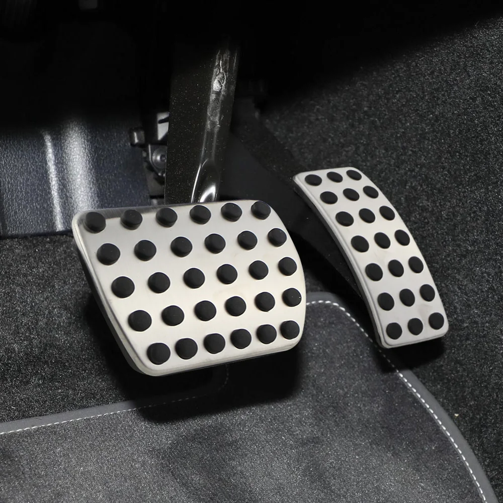 Auto-Pedale für Mercedes Benz A B GLA CLA GLB-Klasse W177 W247 X257 C118 X247 2019 2020 2021 Gas-Kraftstoff-Bremspedal-Pads-Abdeckungsmatten – Detail 2