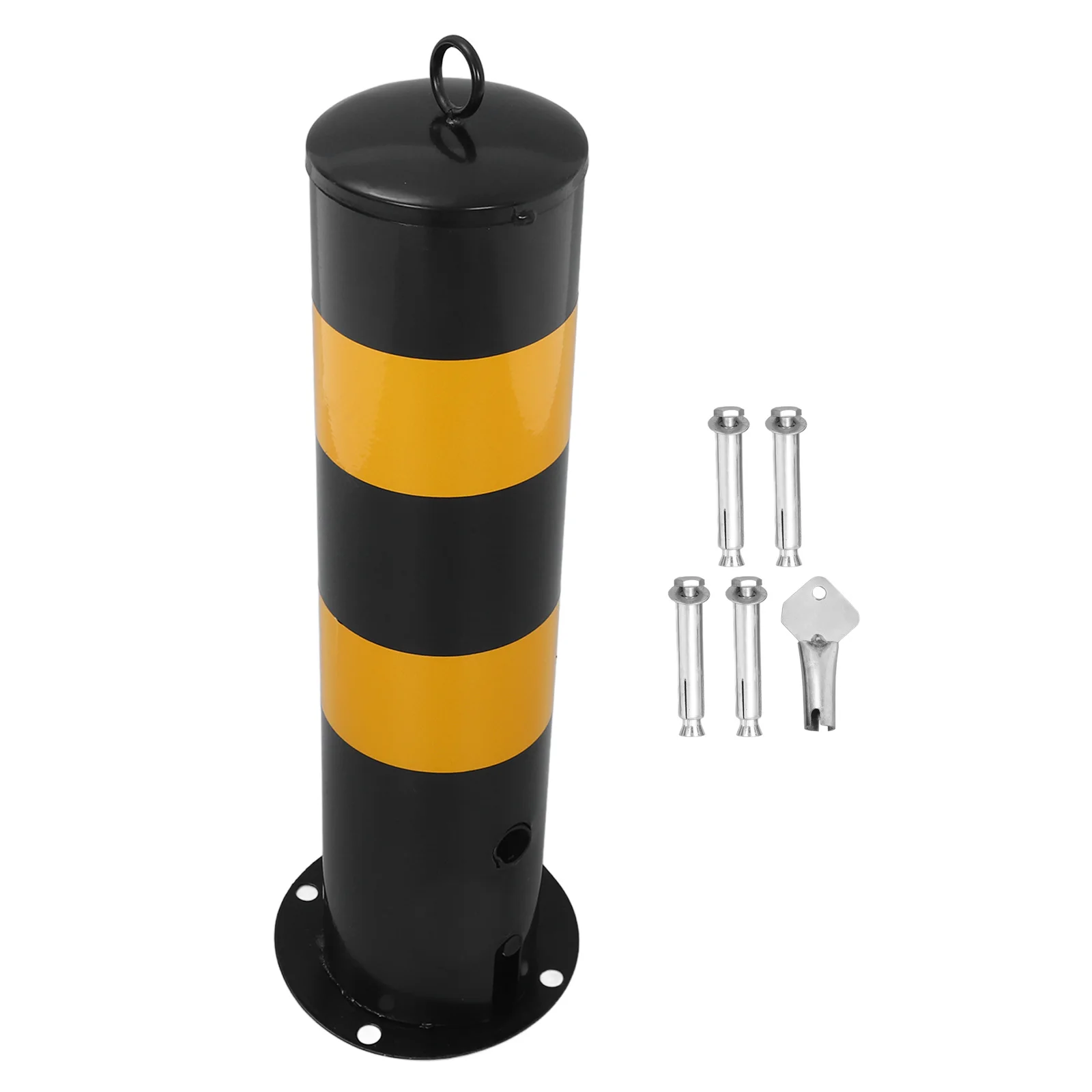 

Automatic Parking Bollard Warning Post Stainless Steel Security Barrier Safety Bollard Garage Parking Assist Sidewalk