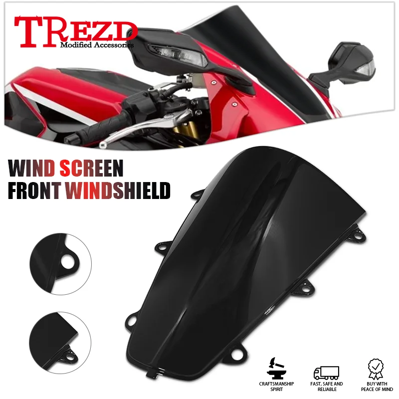 

cbr1000rr Motorcycle ABS Front Wind Shield Screen Deflector Windshield Windscreen Protector For CBR1000RR CBR 1000RR 2017-2024