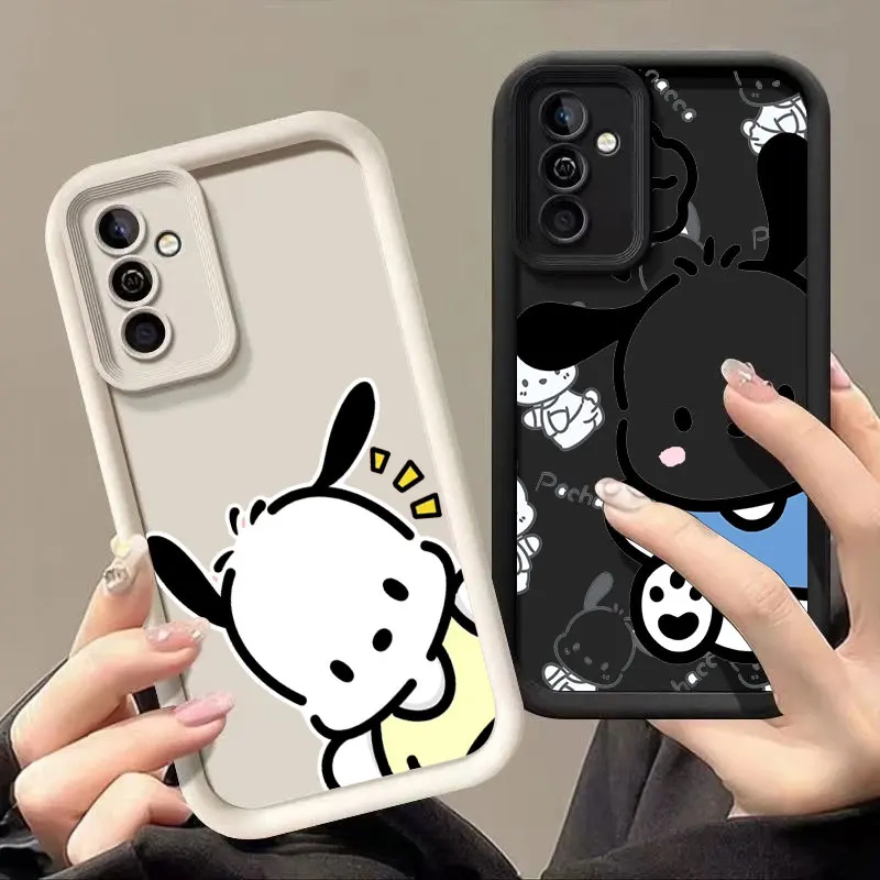 Pochacco Sanrio Phone Case For Samsung Note 20 Ultra A03 Core A04 A05 S A01 A06 A20 A30 A50 M12 M13 M15 M34 5G M51