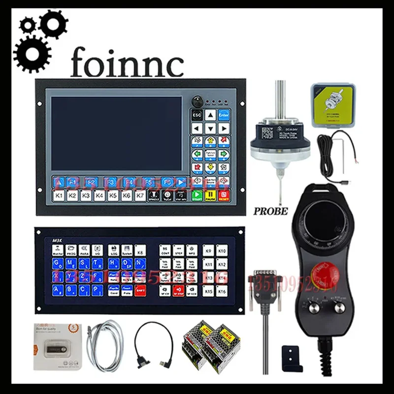 Ddcs-expert Cnc Off-line Controller Is Newly Upgraded 3/4/5 Axis  3 Edge Finder  atc Extended Keyboard handwheel Mpg