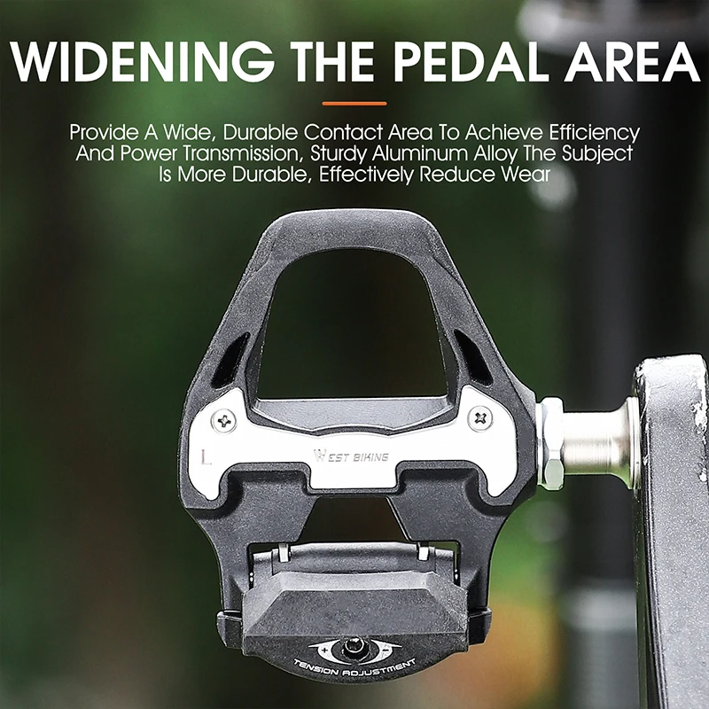 SPD-SL Road Bike Bicycle Pedals Self-Locking Professional Bike Pedal With Sealed Bearing Cleats Pedal Bicycle SPD Part