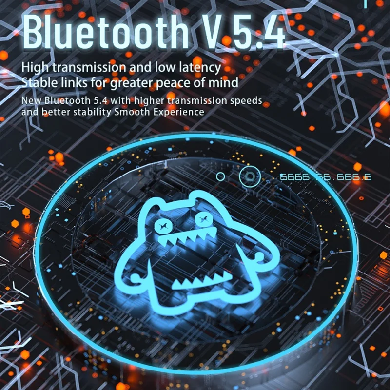 Zombie Cat B5 TWS سماعة لاسلكية تعمل بالبلوتوث سماعات ANC نشط إلغاء الضوضاء الرياضة سماعة الموسيقى ألعاب العصرية الهيب هوب سماعة