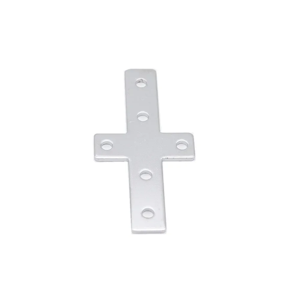 Bande de connexion d'angle pour profilé en aluminium, plaque de joint, angle rapide, 4 ou 5 trous, 2020, 3030, 4040/4545