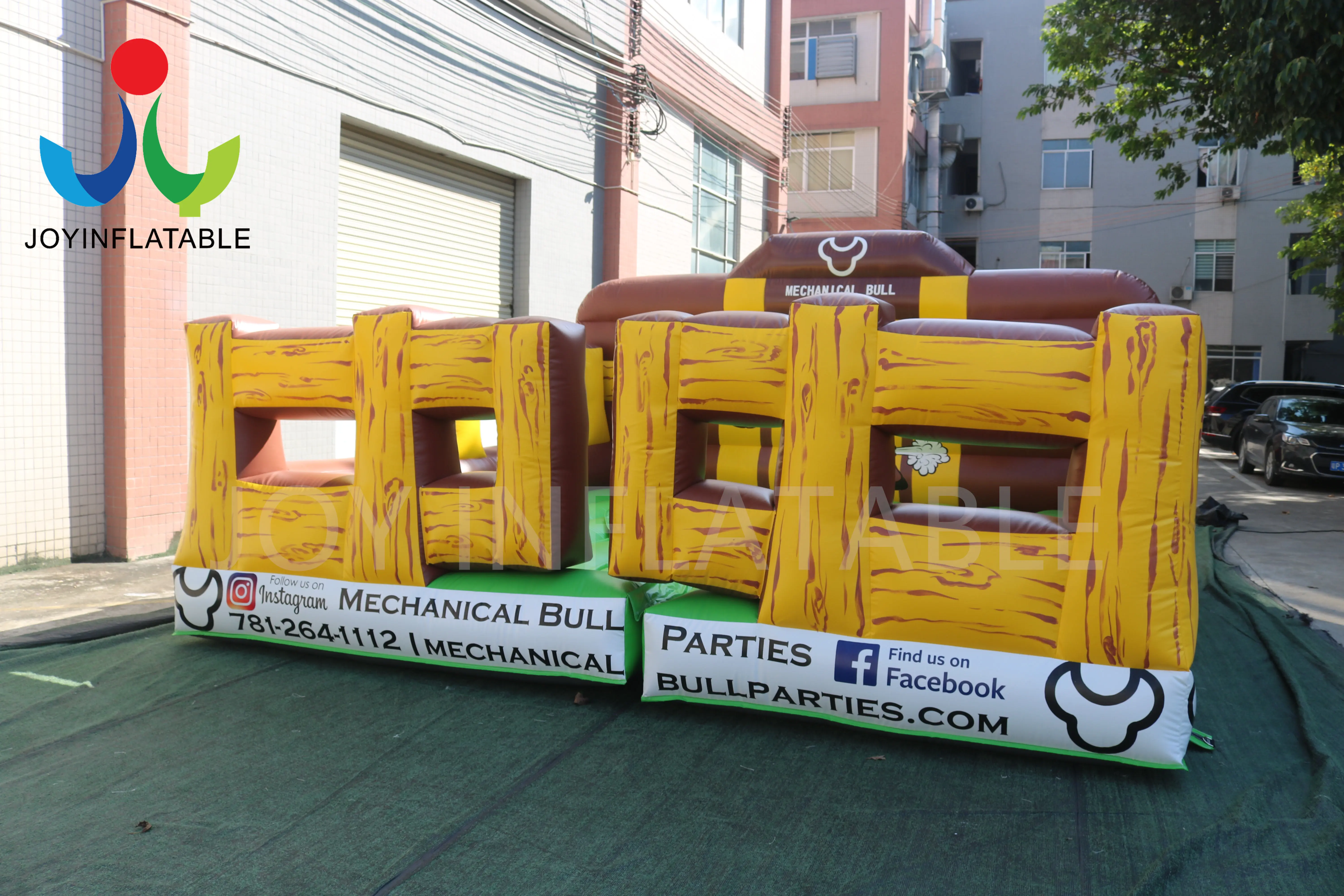 High Grade Inflatable Round Bullfighting Machine With Arena Mattress Inflatable Rodeo Bouncer Mechanical Bull For Sale