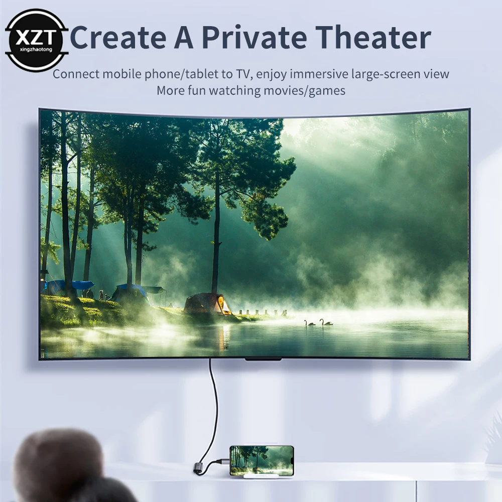 نوع C إلى HDMI-متوافق/DP/mDP محول قابس مهايئ الإسقاط 8k 60 هرتز USB C ذكر إلى أنثى لشاشة عرض فيديو عالية الدقة