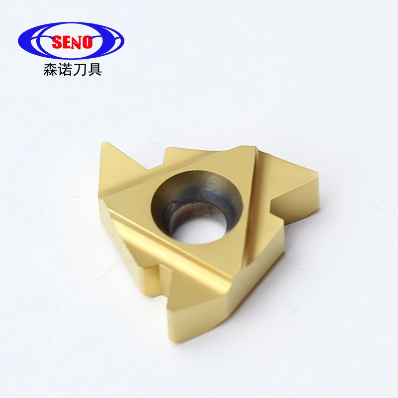 

Seno Partial Profile 60° Internal and External Thread Inserts 22NRN60 22ERN60 Premium Carbide Inserts Thread Turning Tools CNC