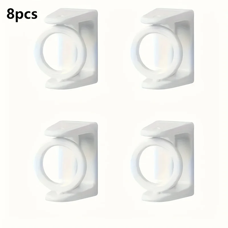 4/8pcs Rotating hanging ring kitchen bathroom multifunctional 360 degree rotating hanging ring non perforated  towel hangin