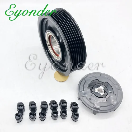 Imagen 2 del producto Polea de embrague de compresor AC A/C 6SEL14C para RENAULT SCENIC 3 1.9DCI MEGANE 3 1.9 DCI 2.0 8200956574 7711497391 4471500010