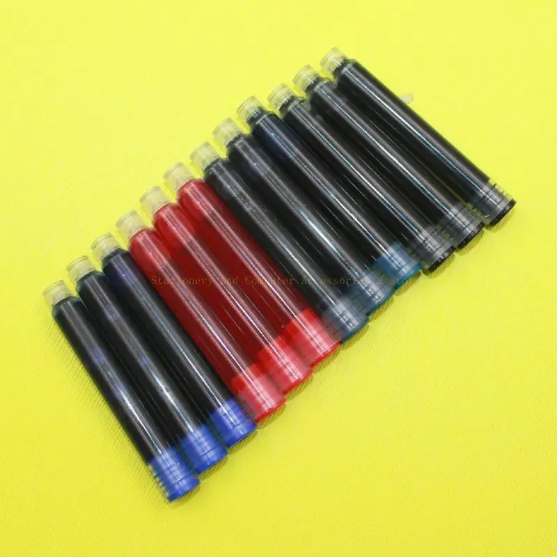 10pcs verfügbar blau schwarze Brunnen Stift Tinte Patron